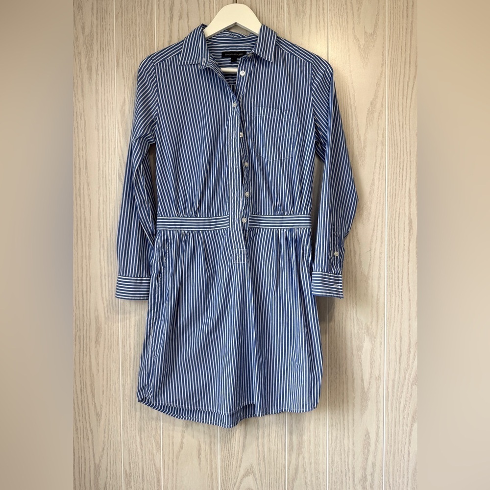 Banana Republic Women’s Striped Shirt Dress – Size 2P